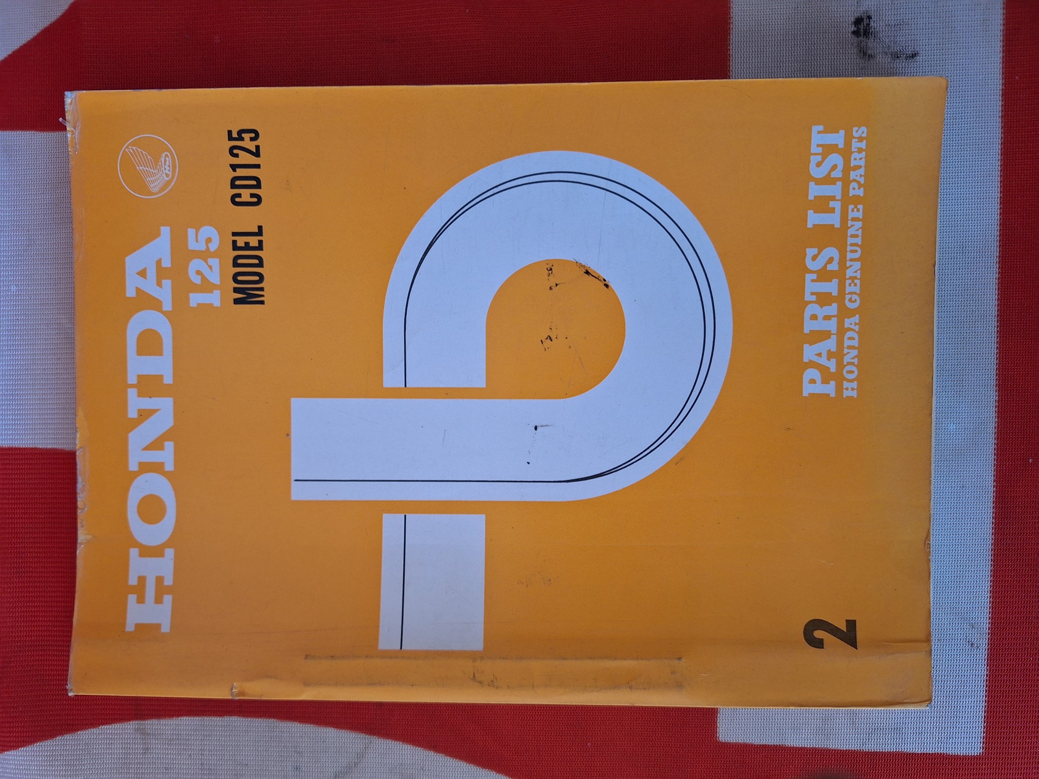 Bild von Ersatzteile-Katalog Honda  CD125